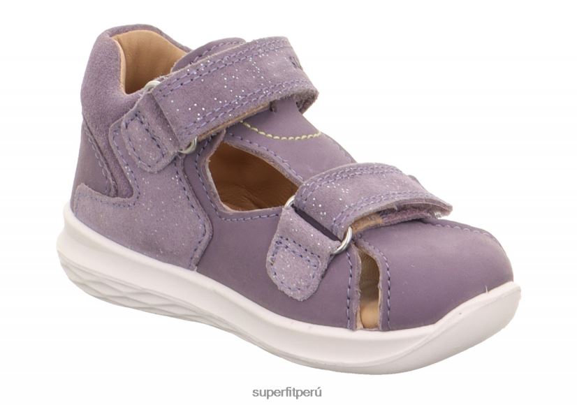 educación física Superfit bebés abejorro - sandalia con cierre de velcro púrpura V06L24185 sandalias