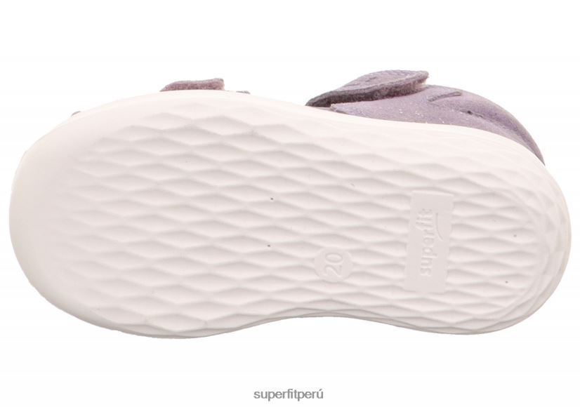 educación física Superfit bebés abejorro - sandalia con cierre de velcro púrpura V06L24185 sandalias