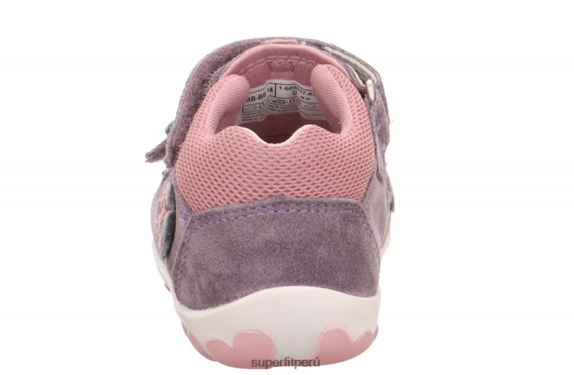 educación física Superfit bebés fanni - sandalia con cierre de velcro morado/rosa V06L24177 sandalias