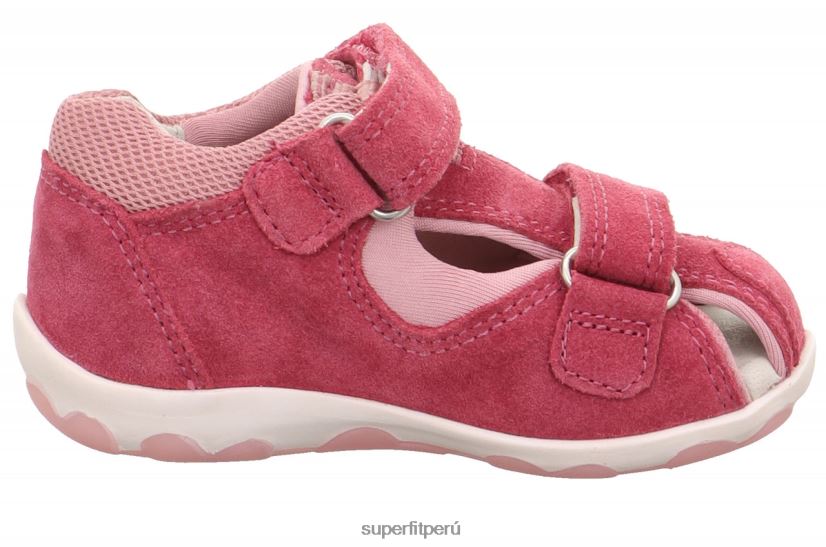 educación física Superfit bebés fanni - sandalia con cierre de velcro rosa V06L24217 sandalias