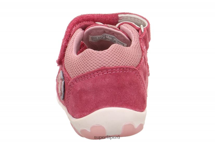 educación física Superfit bebés fanni - sandalia con cierre de velcro rosa V06L24217 sandalias