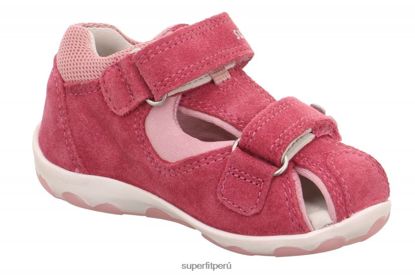 educación física Superfit bebés fanni - sandalia con cierre de velcro rosa V06L24217 sandalias