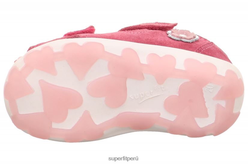 educación física Superfit bebés fanni - sandalia con cierre de velcro rosa V06L24217 sandalias
