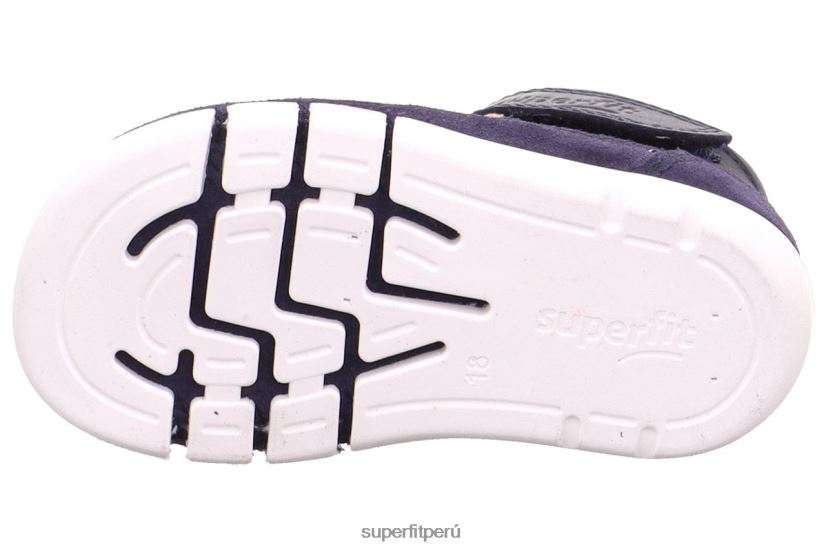 educación física Superfit bebés flexy - sandalia con cierre de velcro azul V06L24233 sandalias