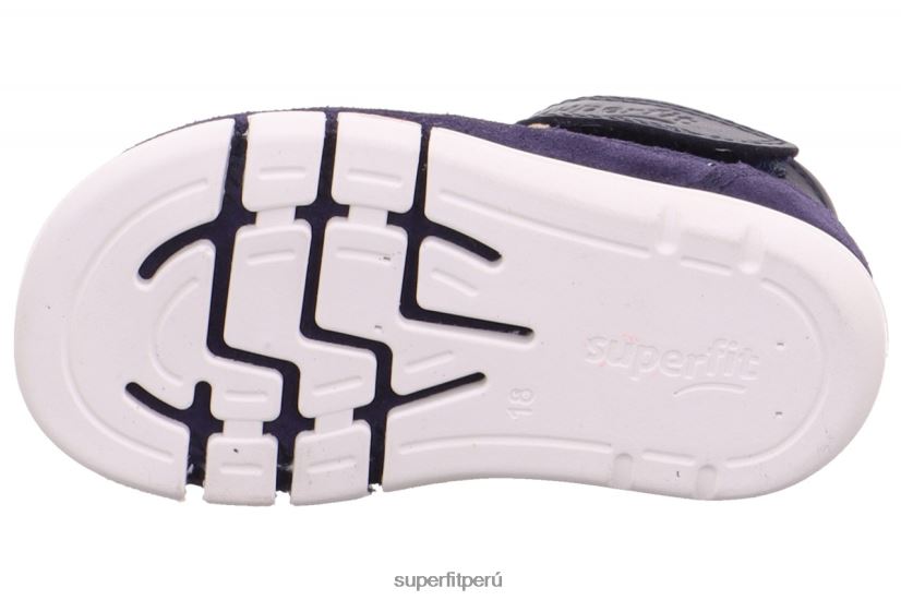 educación física Superfit bebés flexy - sandalia con cierre de velcro azul V06L24233 sandalias