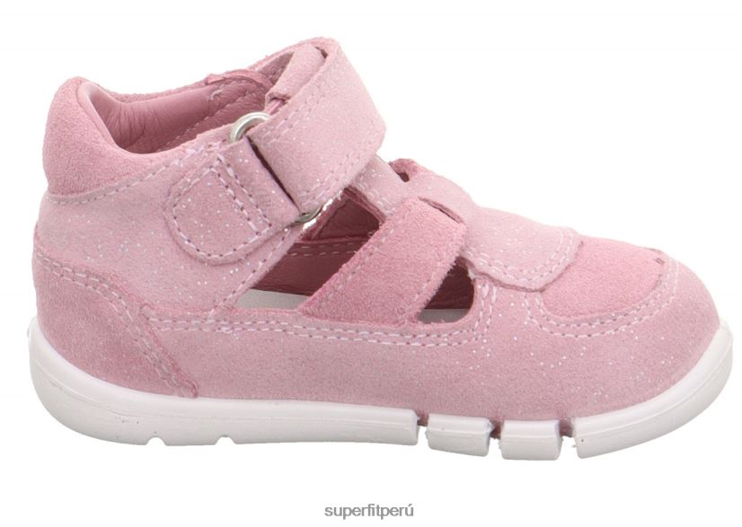 educación física Superfit bebés flexy - sandalia con cierre de velcro rosa V06L24170 sandalias