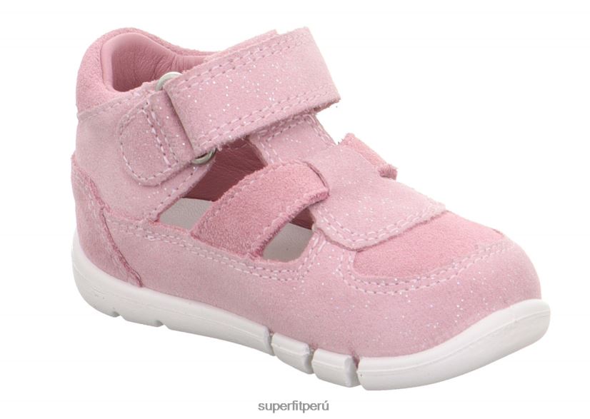 educación física Superfit bebés flexy - sandalia con cierre de velcro rosa V06L24170 sandalias