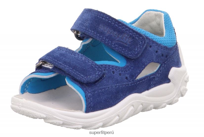 educación física Superfit bebés flow - sandalia con cierre de velcro azul V06L24180 sandalias