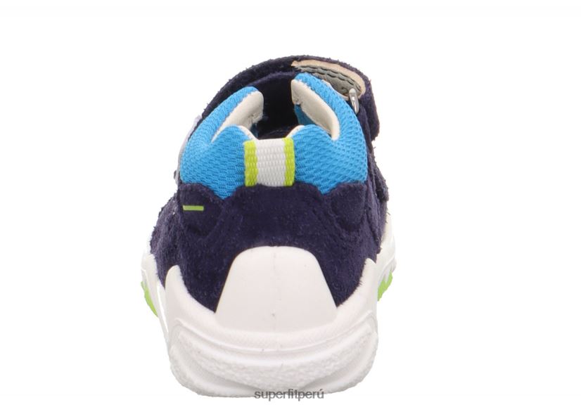 educación física Superfit bebés flow - sandalia con cierre de velcro azul/turquesa V06L24166 sandalias