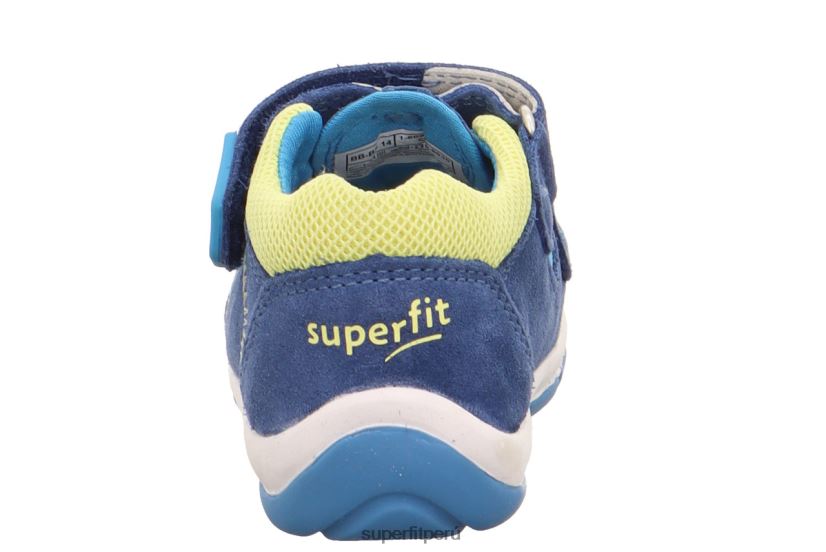 educación física Superfit bebés freddy - sandalia con cierre de velcro azul amarillo V06L24234 sandalias