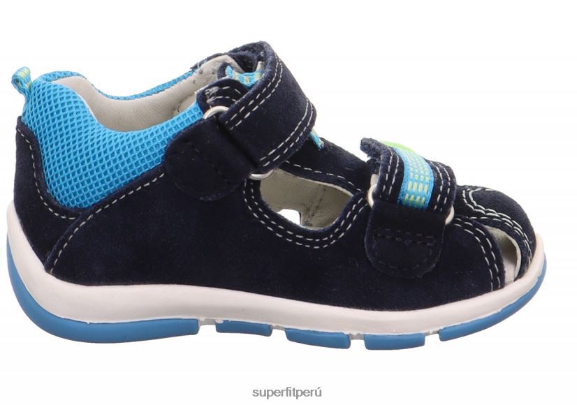 educación física Superfit bebés freddy - sandalia con cierre de velcro azul/turquesa V06L24211 sandalias