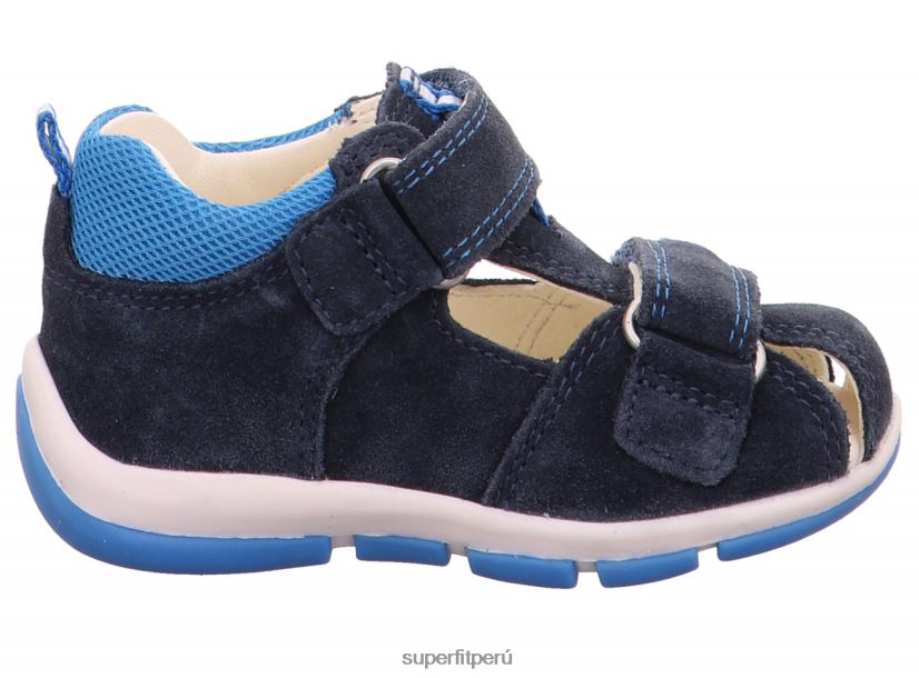 educación física Superfit bebés freddy - sandalia con cierre de velcro azul/turquesa V06L24223 sandalias