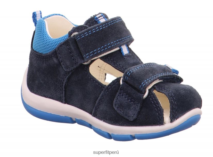 educación física Superfit bebés freddy - sandalia con cierre de velcro azul/turquesa V06L24223 sandalias