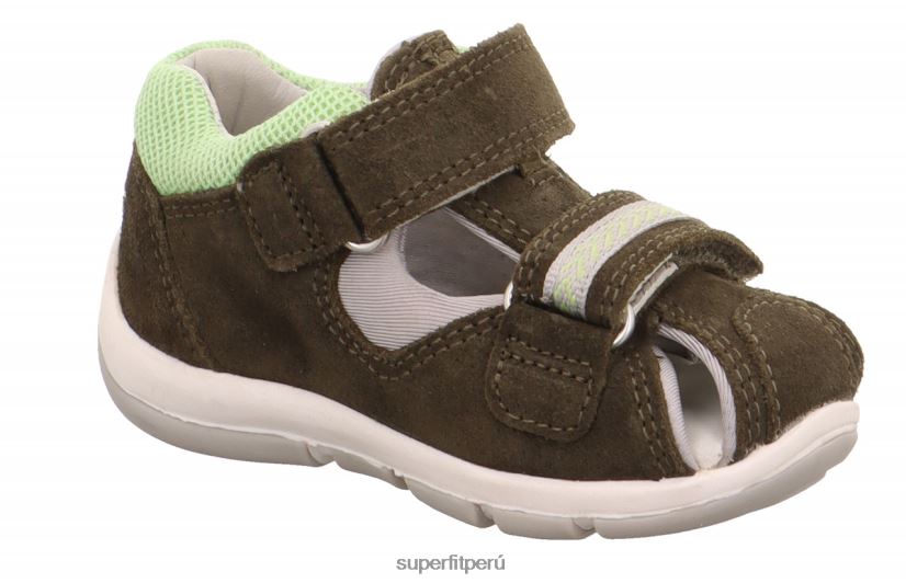 educación física Superfit bebés freddy - sandalia con cierre de velcro verde/verde claro V06L24168 sandalias