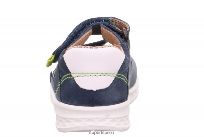 educación física Superfit bebés laguna - sandalia con cierre de velcro azul verde V06L24219 sandalias