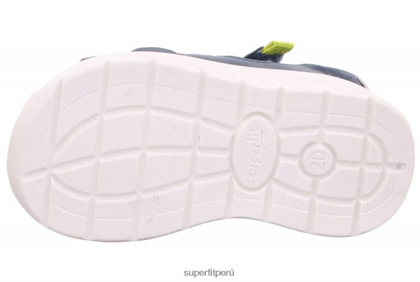 educación física Superfit bebés laguna - sandalia con cierre de velcro azul verde V06L24219 sandalias