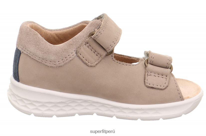educación física Superfit bebés laguna - sandalia con cierre de velcro beis/azul V06L24230 sandalias