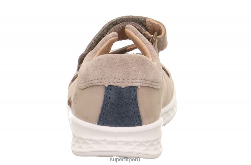 educación física Superfit bebés laguna - sandalia con cierre de velcro beis/azul V06L24230 sandalias
