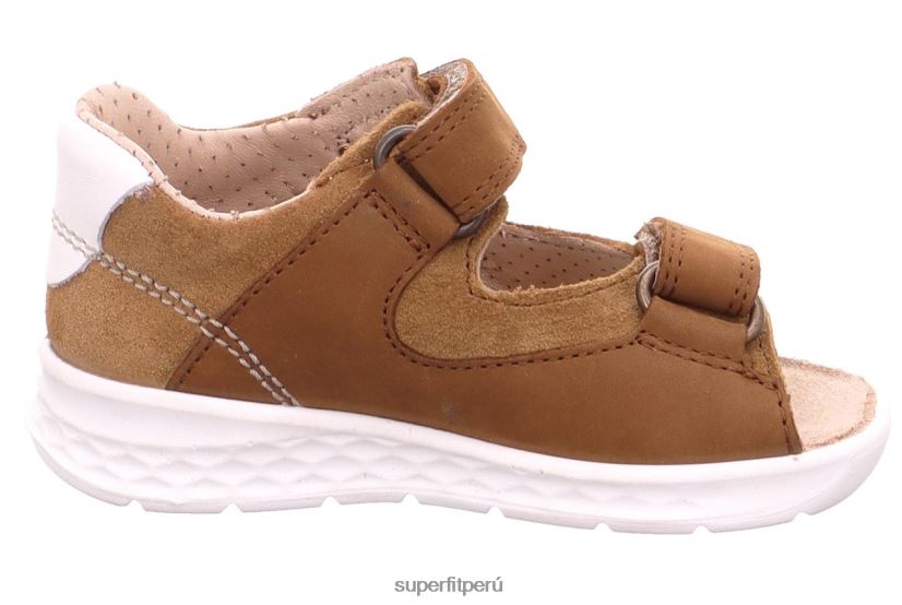 educación física Superfit bebés laguna - sandalia con cierre de velcro marrón/beige V06L24205 sandalias