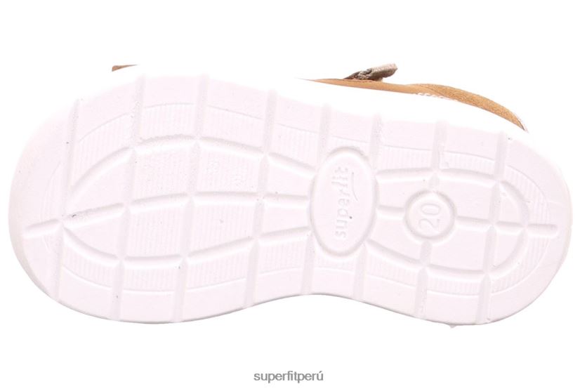 educación física Superfit bebés laguna - sandalia con cierre de velcro marrón/beige V06L24205 sandalias