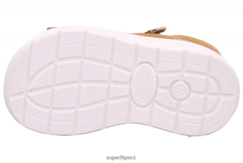 educación física Superfit bebés laguna - sandalia con cierre de velcro marrón/beige V06L24205 sandalias