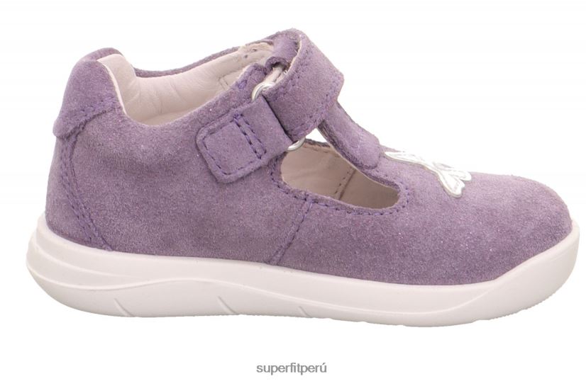 educación física Superfit bebés lillo - zapatillas bajas con cierre de velcro púrpura V06L24210 sandalias