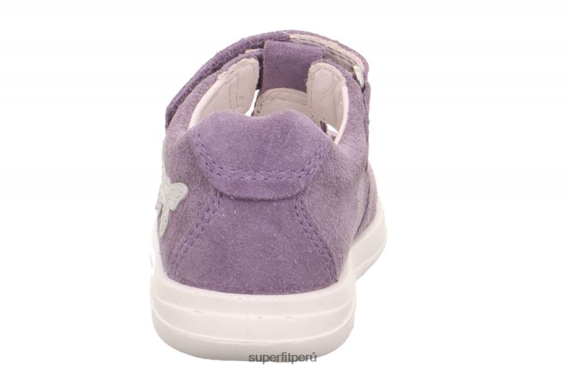 educación física Superfit bebés lillo - zapatillas bajas con cierre de velcro púrpura V06L24210 sandalias
