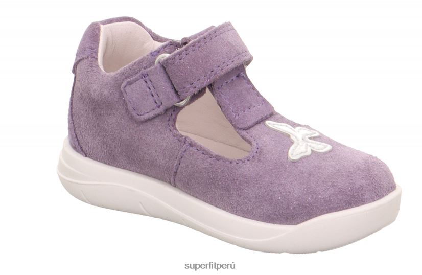 educación física Superfit bebés lillo - zapatillas bajas con cierre de velcro púrpura V06L24210 sandalias