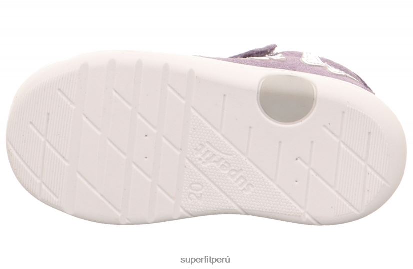 educación física Superfit bebés lillo - zapatillas bajas con cierre de velcro púrpura V06L24210 sandalias