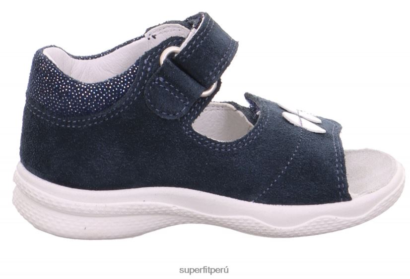 educación física Superfit bebés polly - sandalia con cierre de velcro azul V06L24209 sandalias