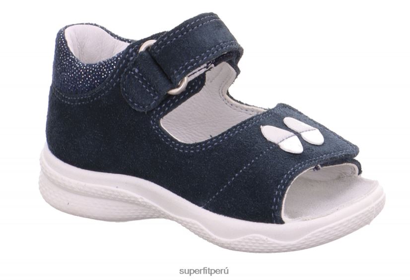 educación física Superfit bebés polly - sandalia con cierre de velcro azul V06L24209 sandalias
