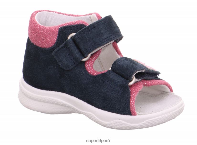 educación física Superfit bebés polly - sandalia con cierre de velcro azul V06L24215 sandalias