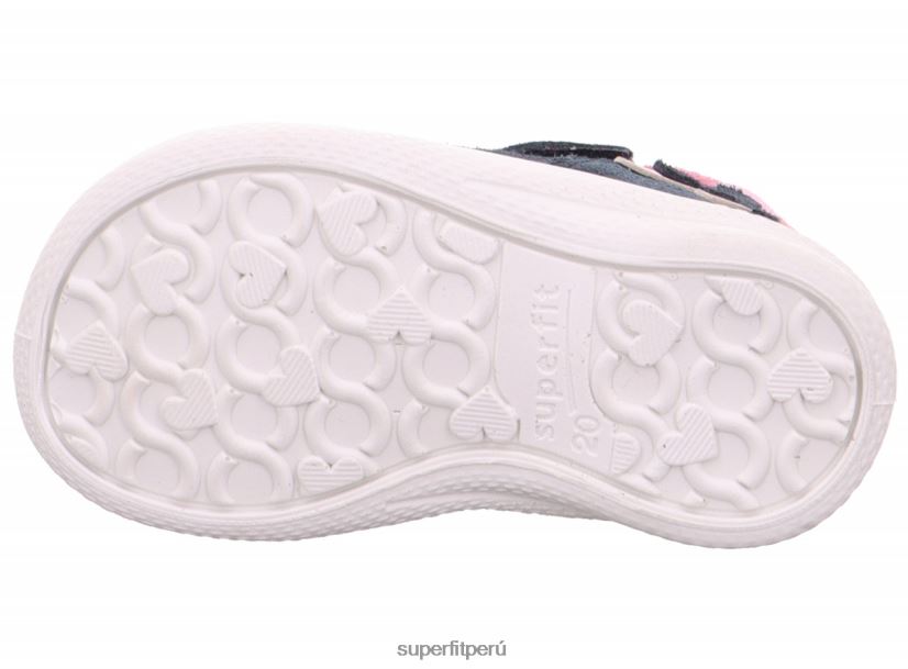 educación física Superfit bebés polly - sandalia con cierre de velcro azul V06L24215 sandalias