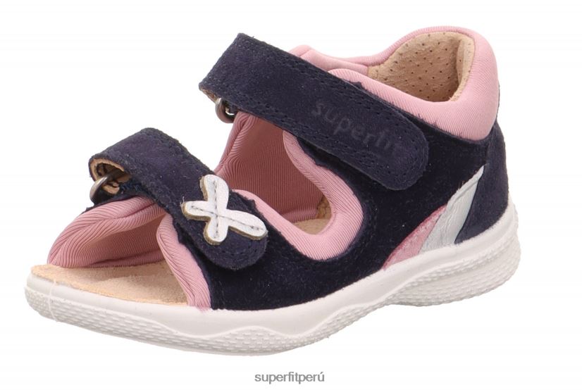 educación física Superfit bebés polly - sandalia con cierre de velcro azul V06L24218 sandalias
