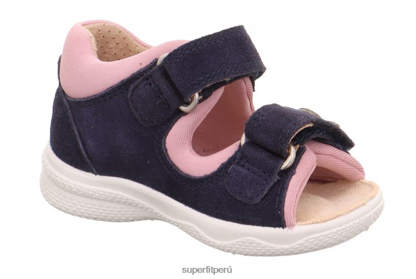 educación física Superfit bebés polly - sandalia con cierre de velcro azul V06L24218 sandalias