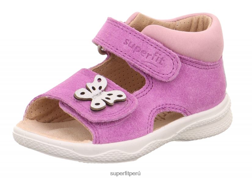 educación física Superfit bebés polly - sandalia con cierre de velcro púrpura V06L24196 sandalias