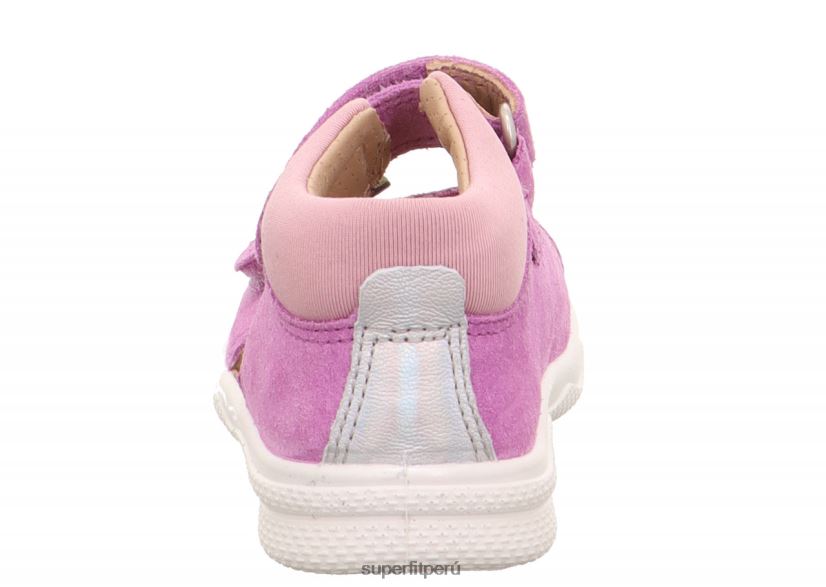 educación física Superfit bebés polly - sandalia con cierre de velcro púrpura V06L24196 sandalias