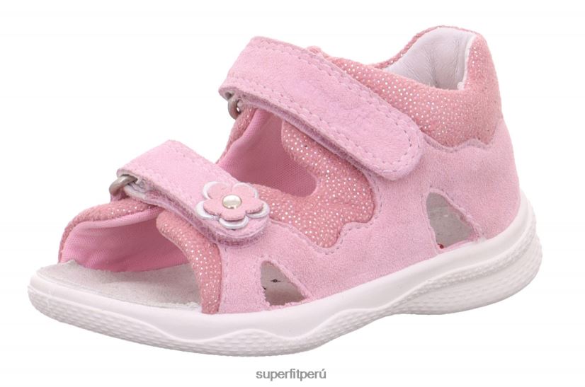 educación física Superfit bebés polly - sandalia con cierre de velcro rosa V06L24203 sandalias