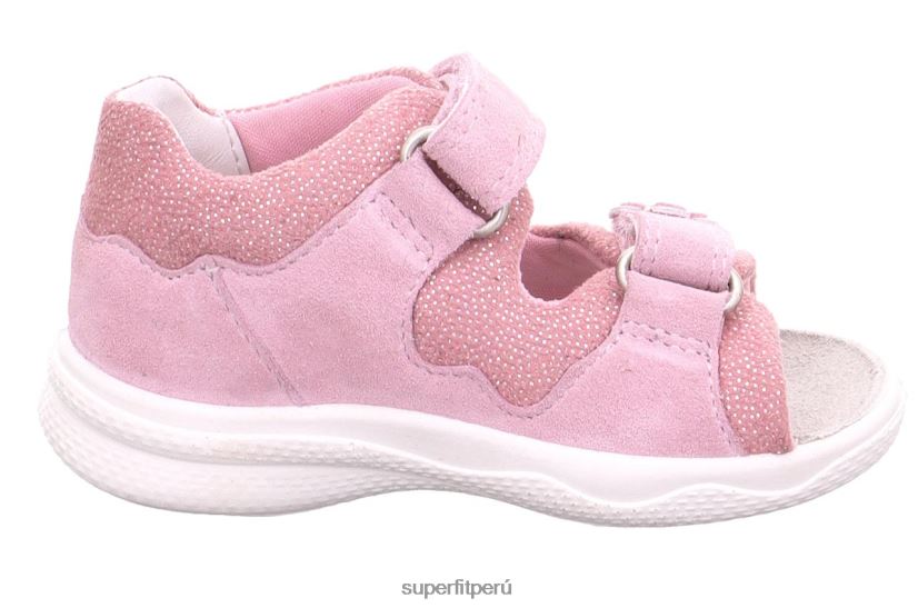 educación física Superfit bebés polly - sandalia con cierre de velcro rosa V06L24203 sandalias