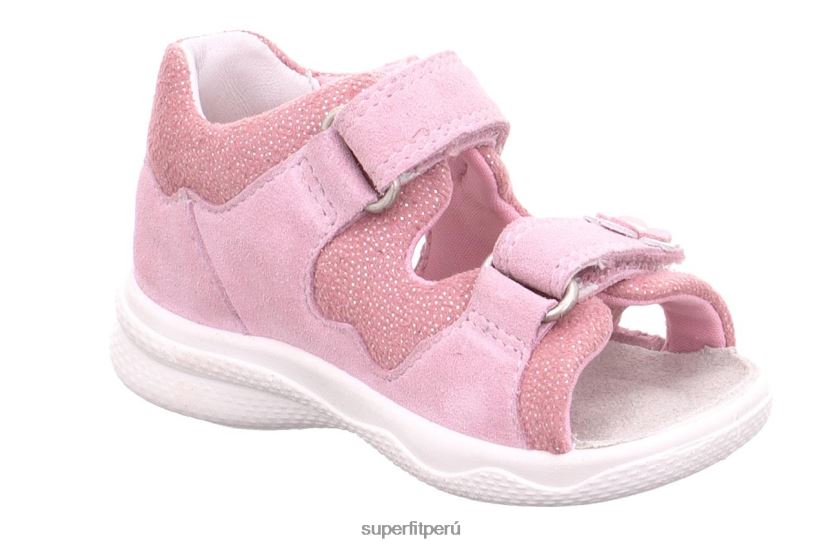 educación física Superfit bebés polly - sandalia con cierre de velcro rosa V06L24203 sandalias