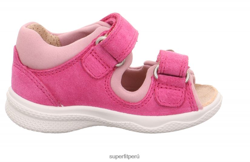 educación física Superfit bebés polly - sandalia con cierre de velcro rosa V06L24220 sandalias