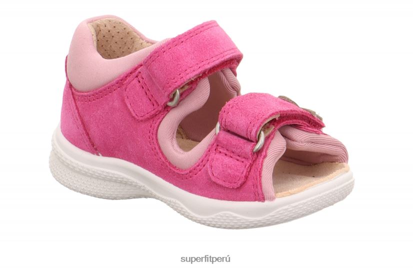 educación física Superfit bebés polly - sandalia con cierre de velcro rosa V06L24220 sandalias