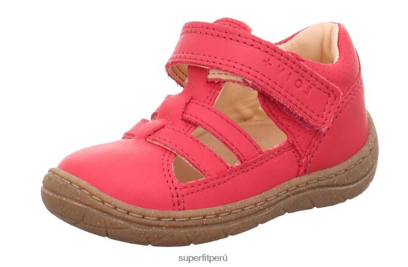educación física Superfit bebés supix - sandalia con cierre de velcro Rosa rojo V06L24202 sandalias