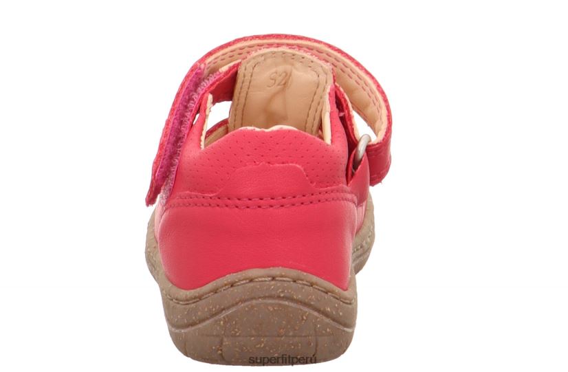 educación física Superfit bebés supix - sandalia con cierre de velcro Rosa rojo V06L24202 sandalias