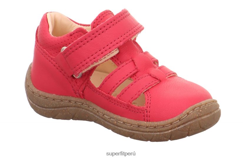 educación física Superfit bebés supix - sandalia con cierre de velcro Rosa rojo V06L24202 sandalias