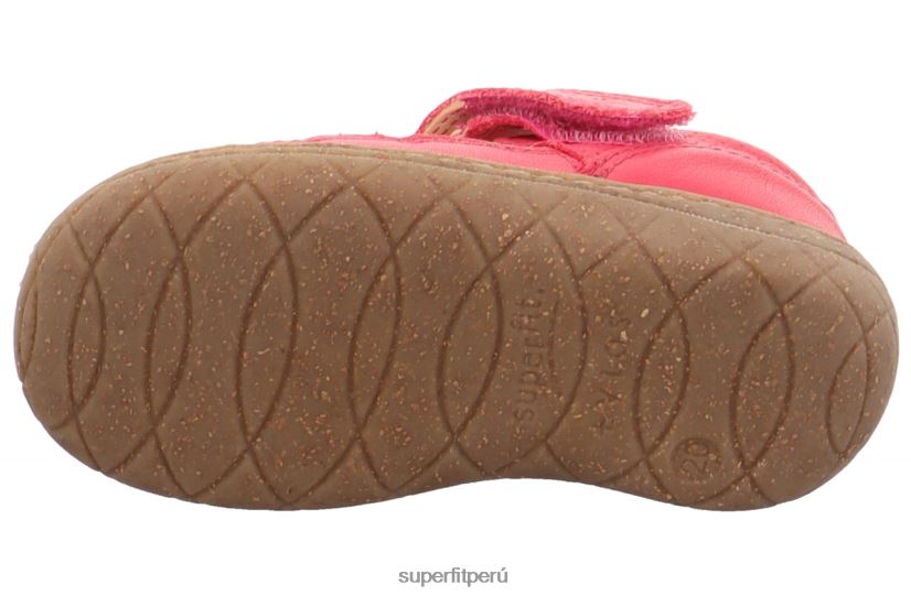 educación física Superfit bebés supix - sandalia con cierre de velcro Rosa rojo V06L24202 sandalias