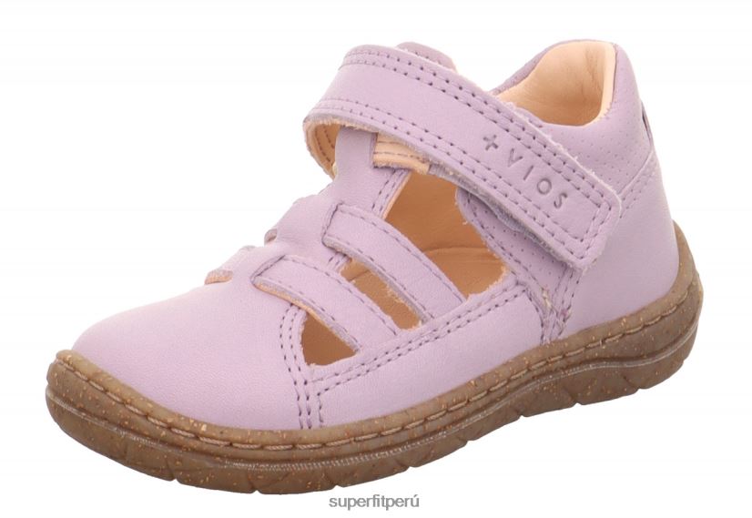 educación física Superfit bebés supix - sandalia con cierre de velcro púrpura V06L24231 sandalias