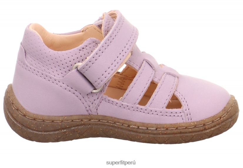 educación física Superfit bebés supix - sandalia con cierre de velcro púrpura V06L24231 sandalias
