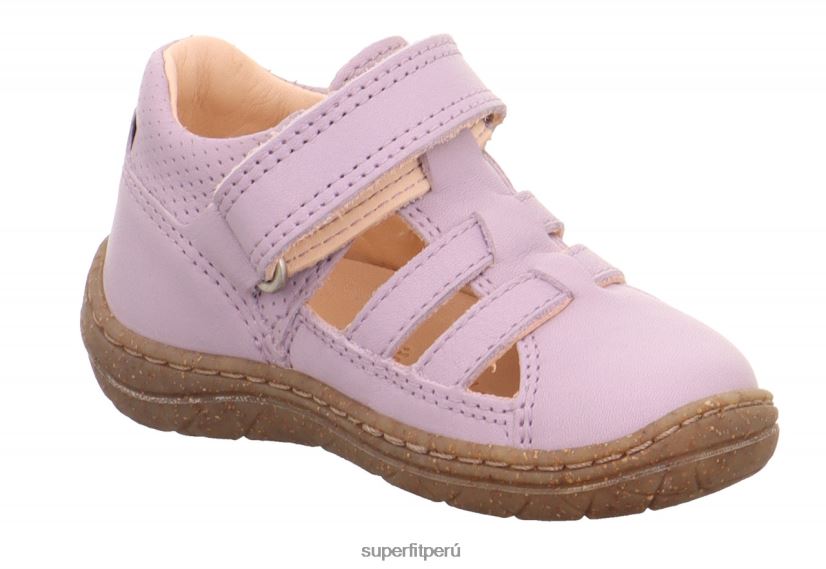 educación física Superfit bebés supix - sandalia con cierre de velcro púrpura V06L24231 sandalias