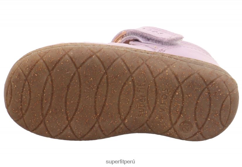 educación física Superfit bebés supix - sandalia con cierre de velcro púrpura V06L24231 sandalias